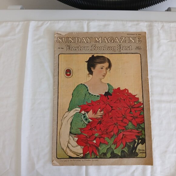 Sunday Magazine of the Boston Sunday Post dated 1905 - Picture 1 of 12